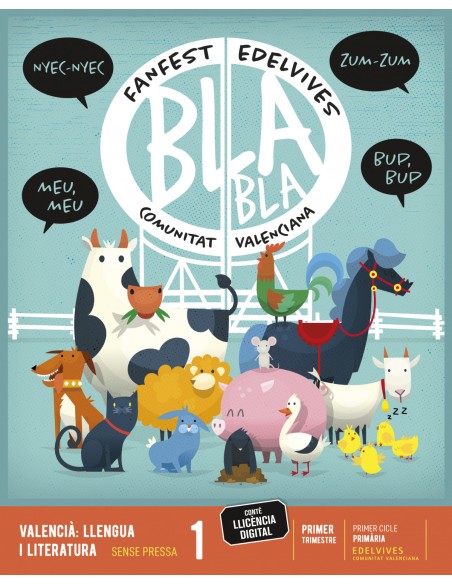 BLA BLA LLENGUA 1ºEP NIVELL INICIACIO CVAL 22 FANFEST